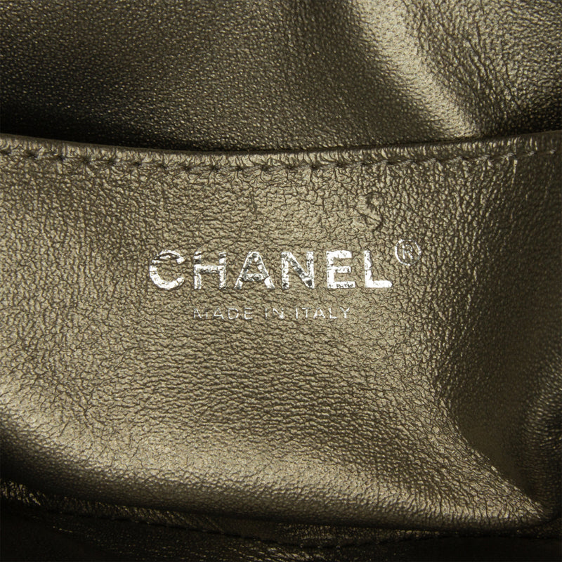 Mini Embellished Calfskin Chevron Square Envelop Flap - Image 8