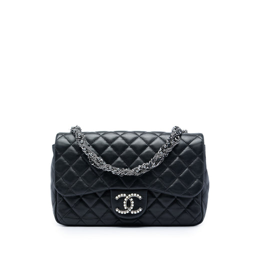 Medium Quilted Lambskin Westminster Pearl Flap - Image 1