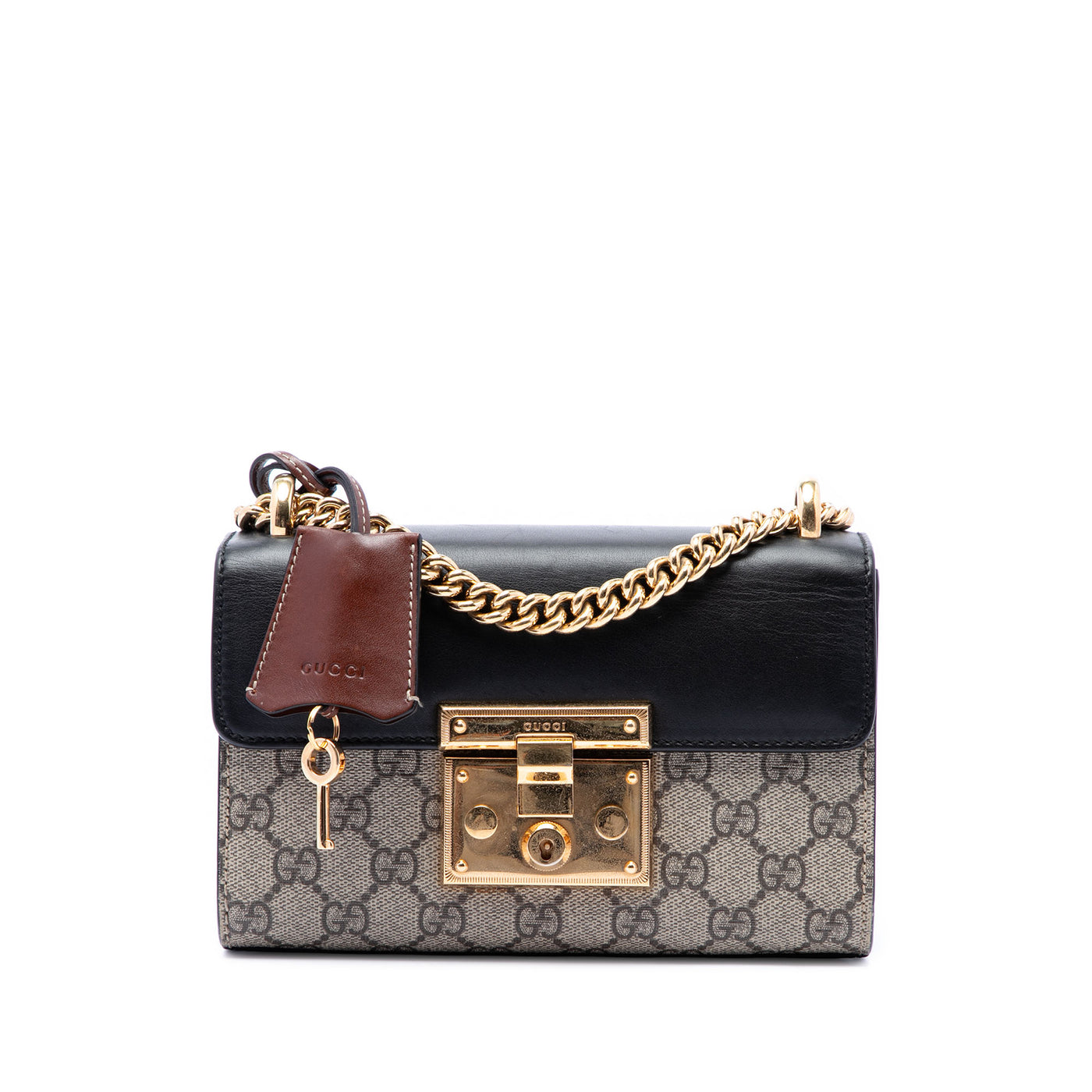 Small GG Supreme Padlock Crossbody - Image 1