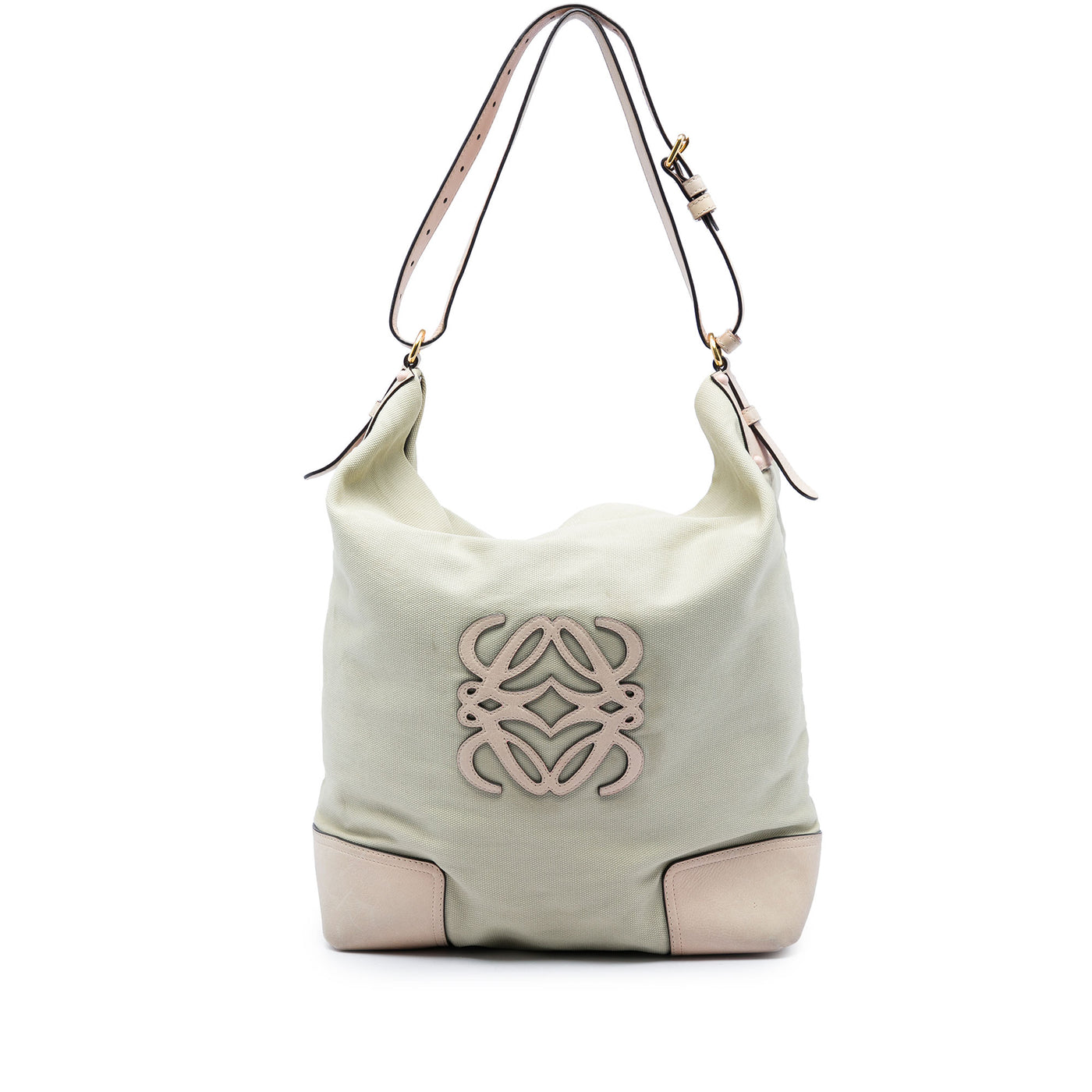 Canvas Anagram Shoulder Bag - Image 1