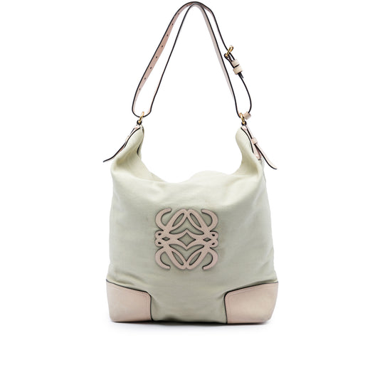 Canvas Anagram Shoulder Bag - Image 1