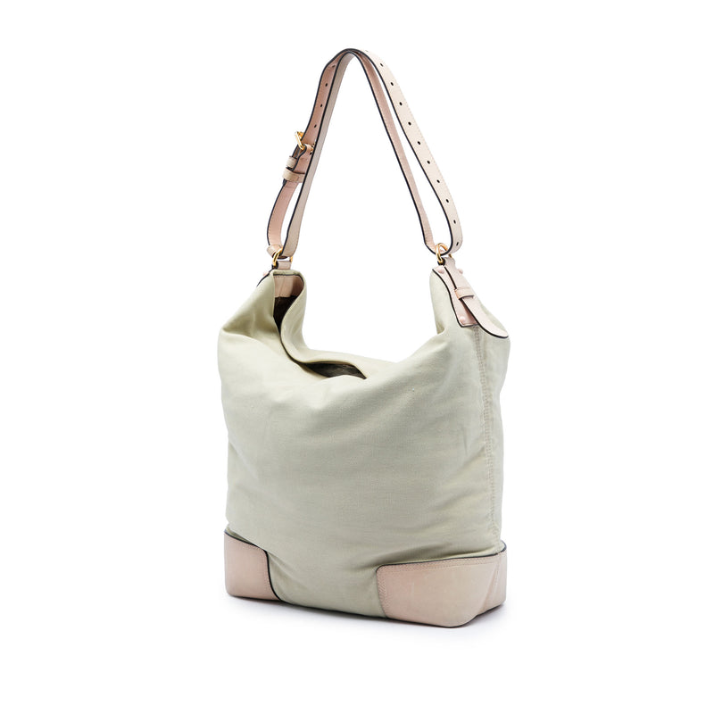 Canvas Anagram Shoulder Bag - Image 2