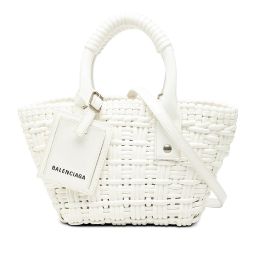 Faux Leather Bistro Basket Bag XXS - Image 1