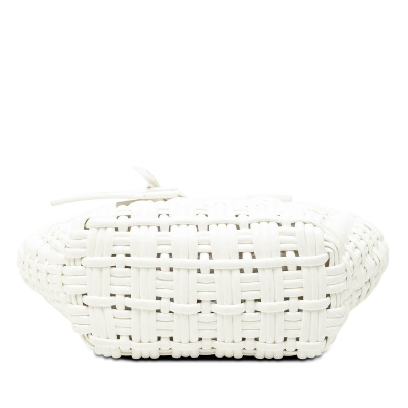 Faux Leather Bistro Basket Bag XXS - Image 3