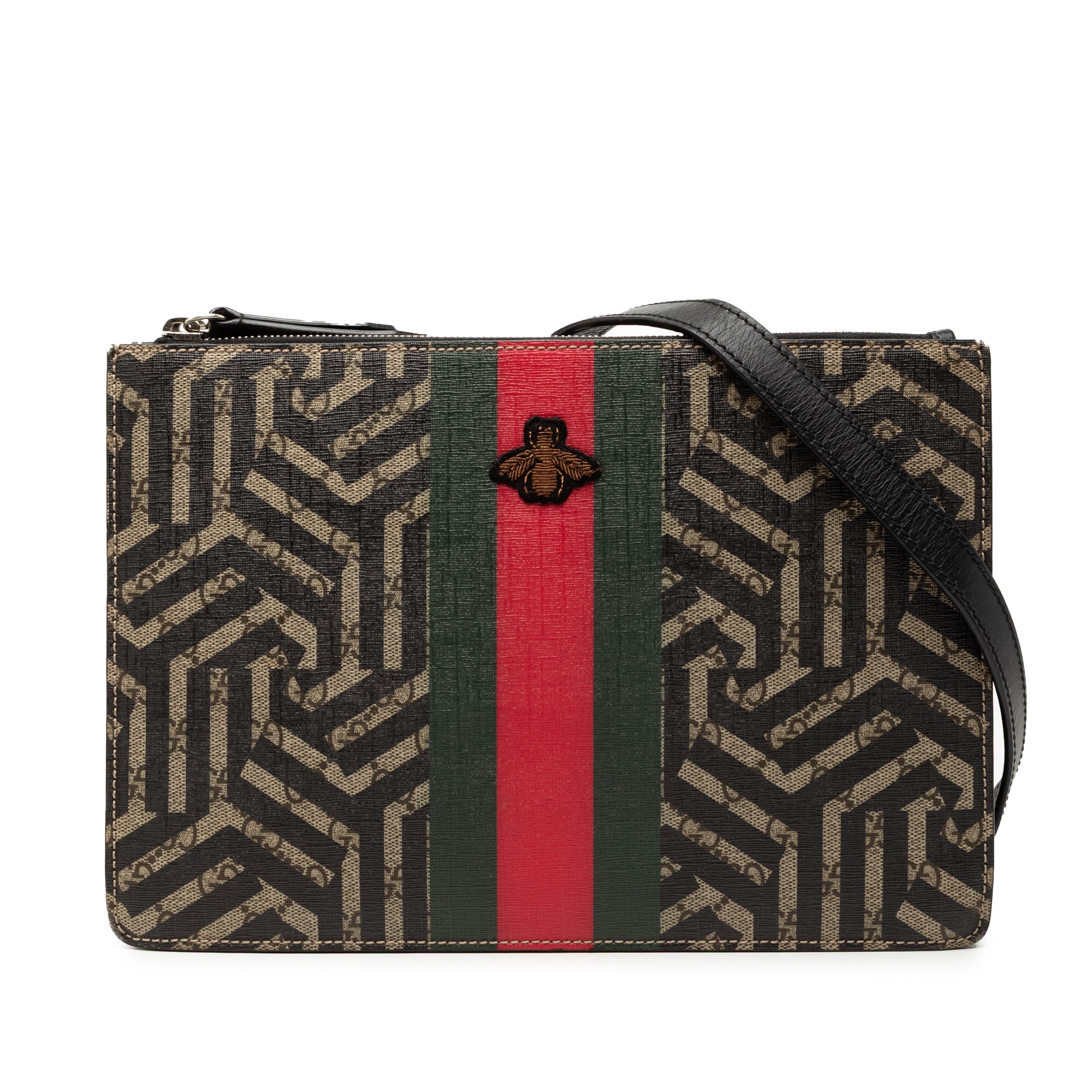 GG Supreme Kaleido Bee Crossbody - Image 1