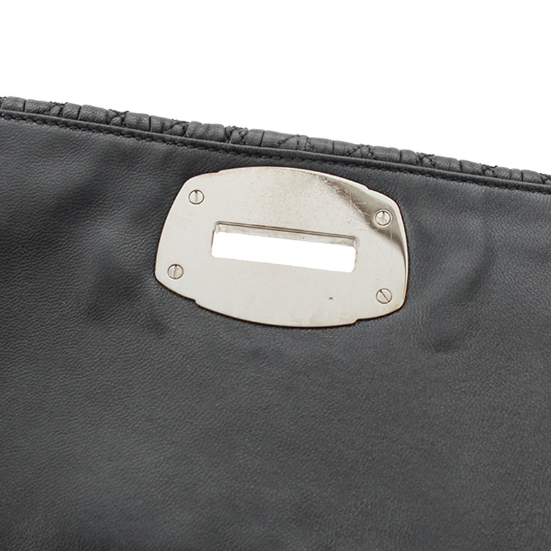Matelasse Nappa Crystal Chain Satchel - Image 8