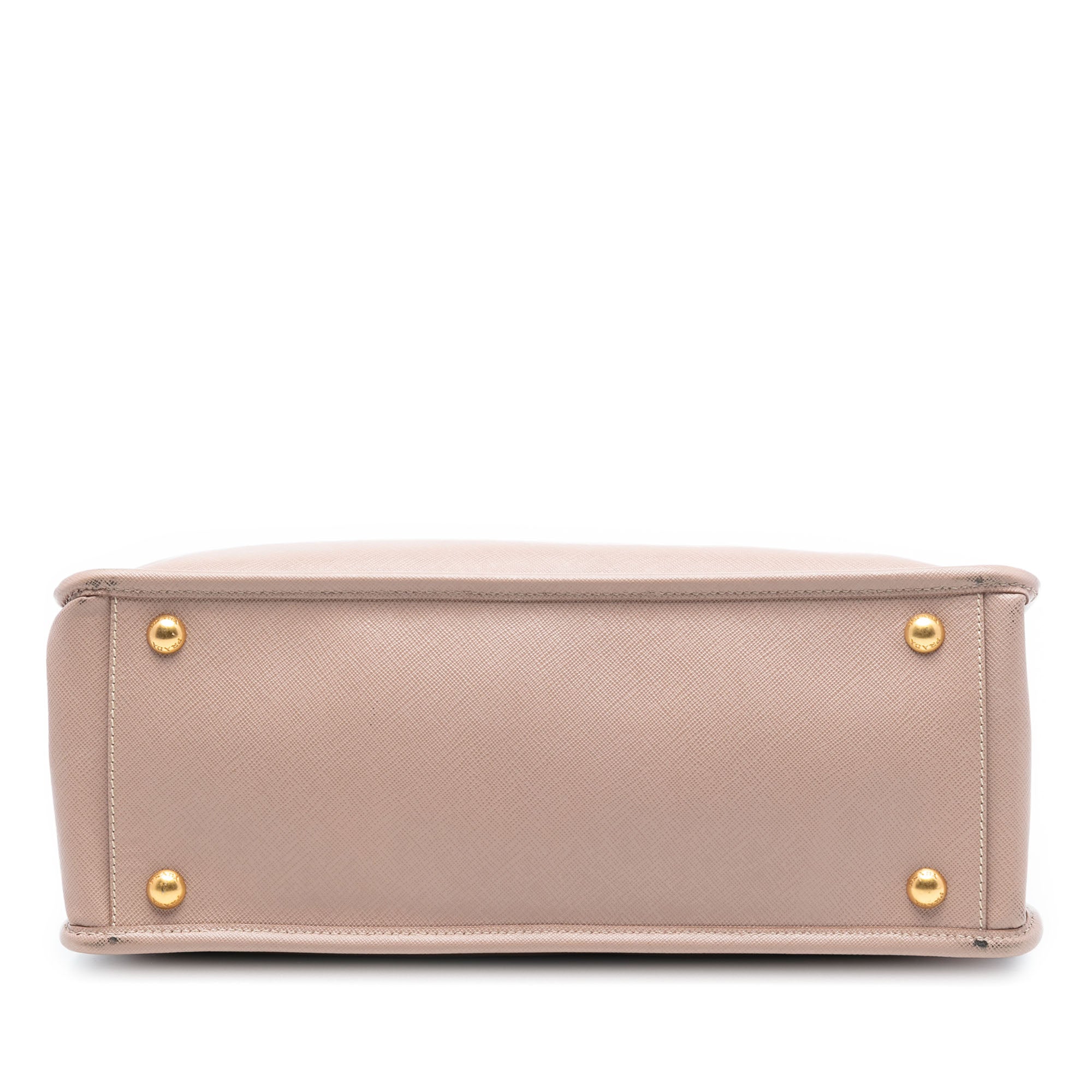 Saffiano Lux Double Zip Frame Tote - Image 3