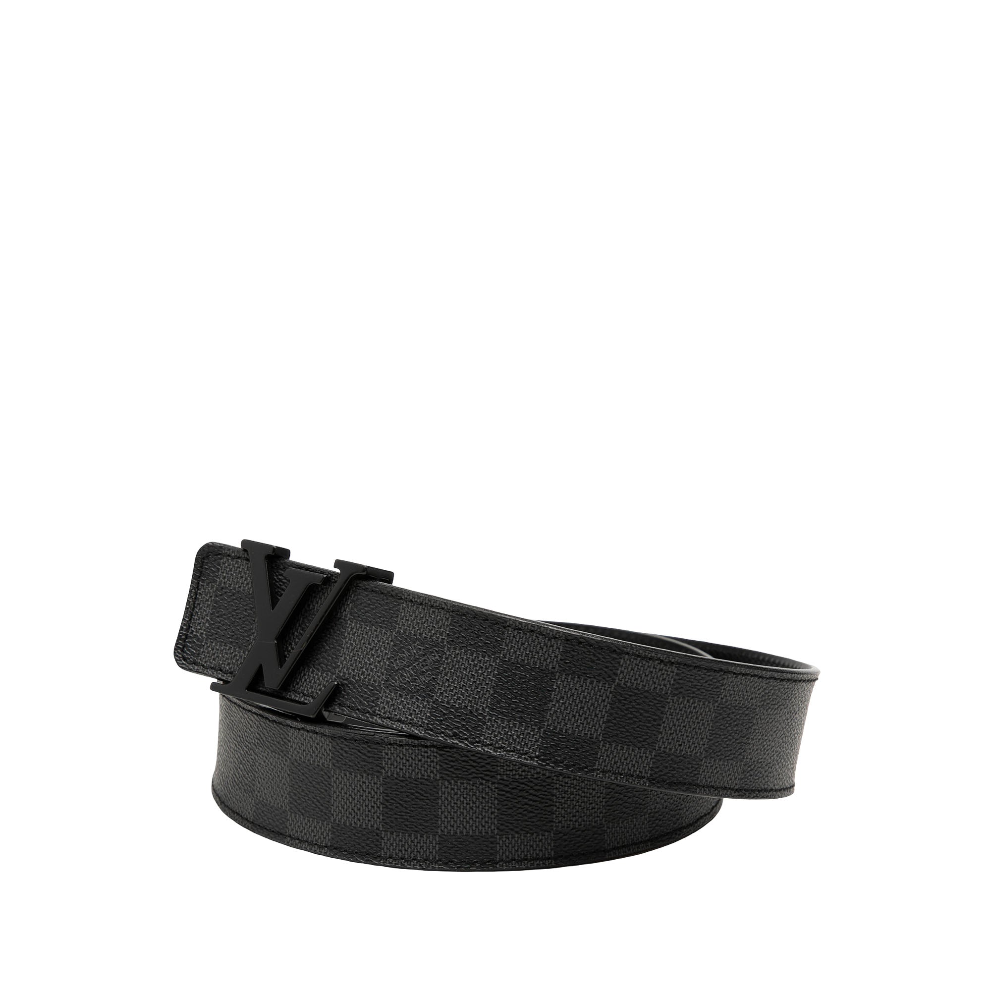 Damier Graphite Initiales Belt - Image 2