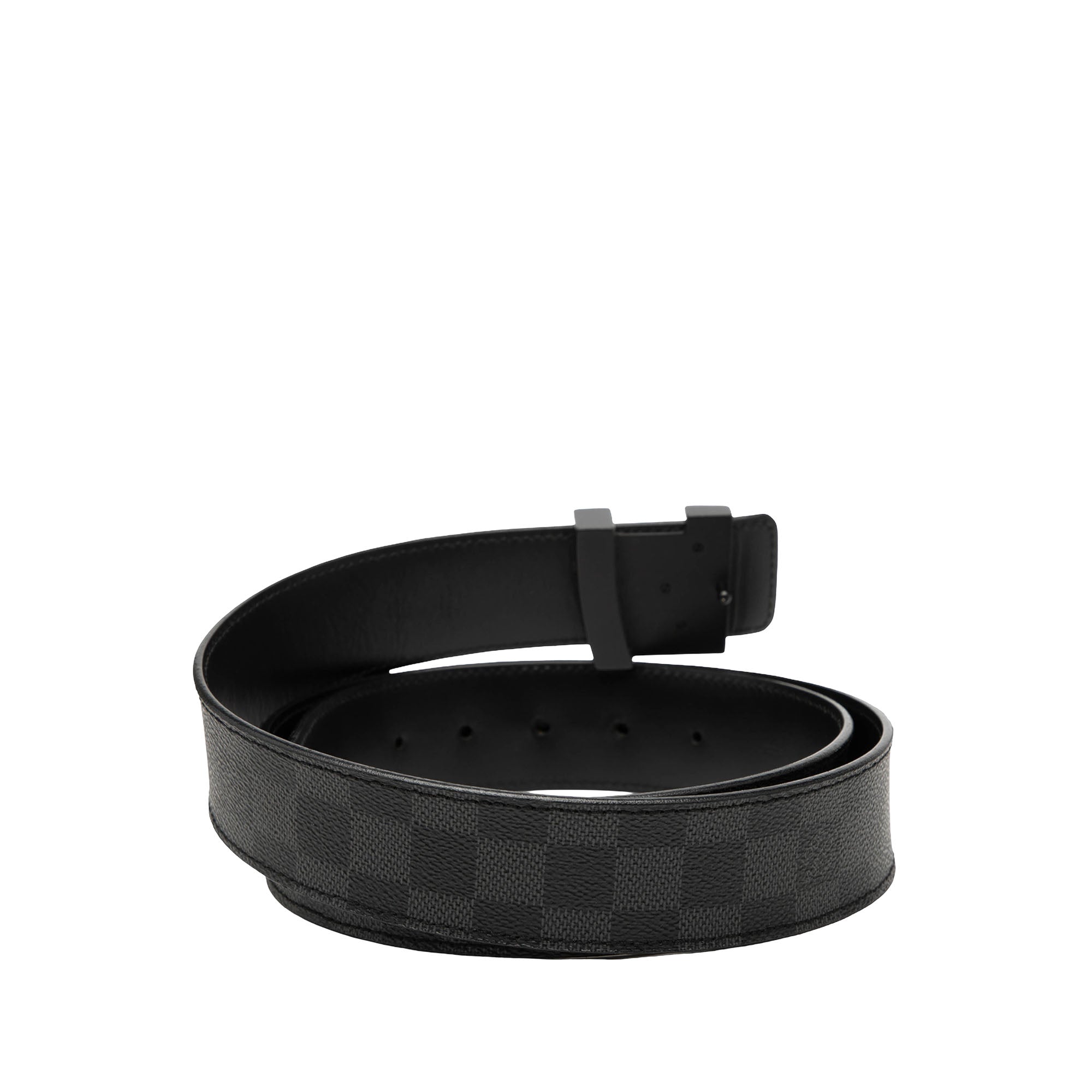 Damier Graphite Initiales Belt - Image 3