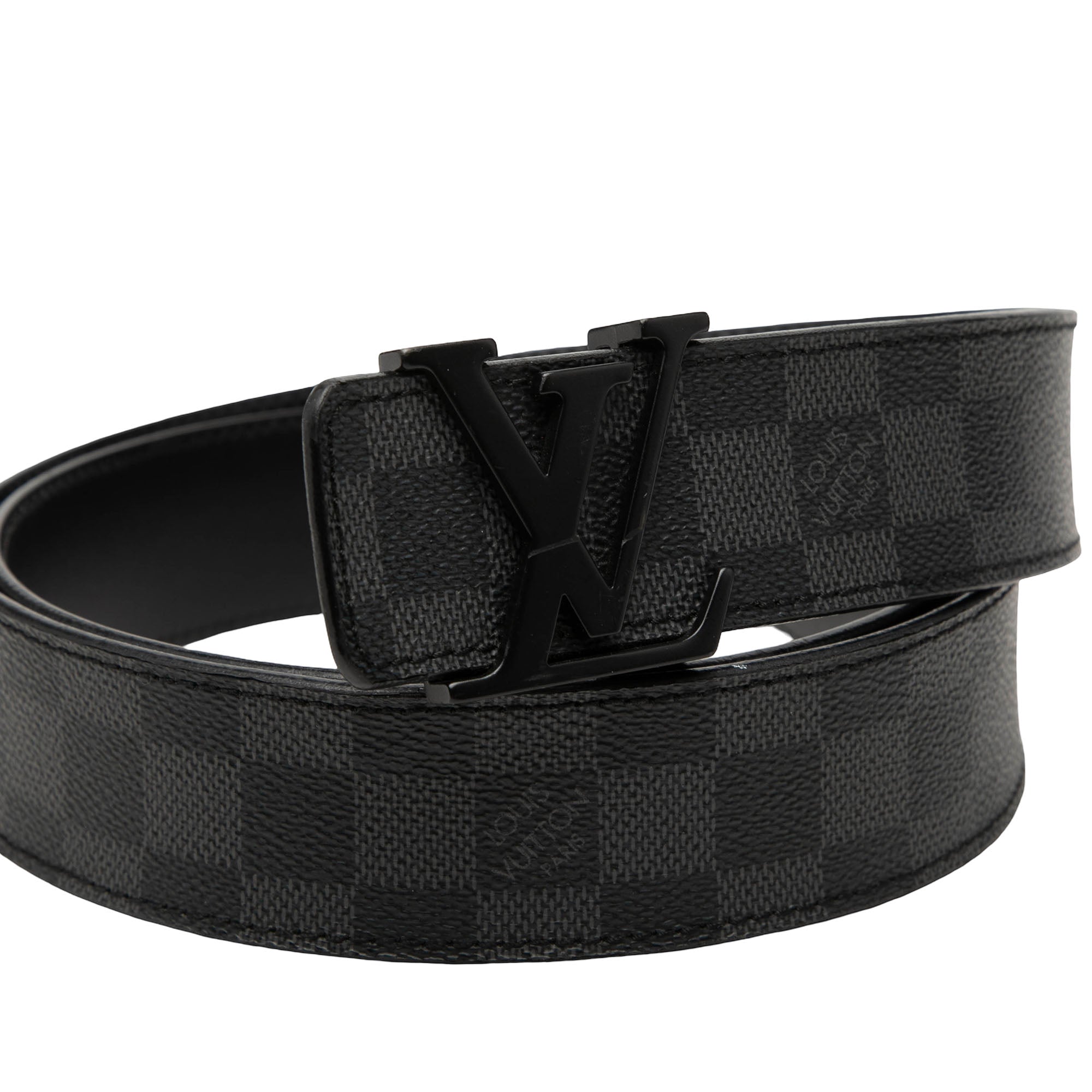 Damier Graphite Initiales Belt - Image 4