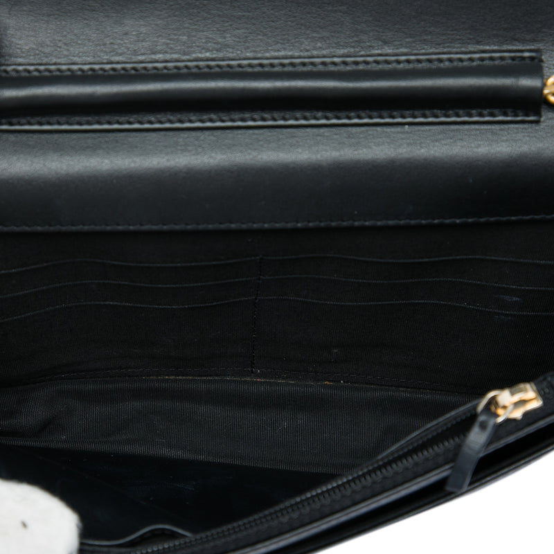 Quilted Caviar Boy Wallet on Chain - Image 4