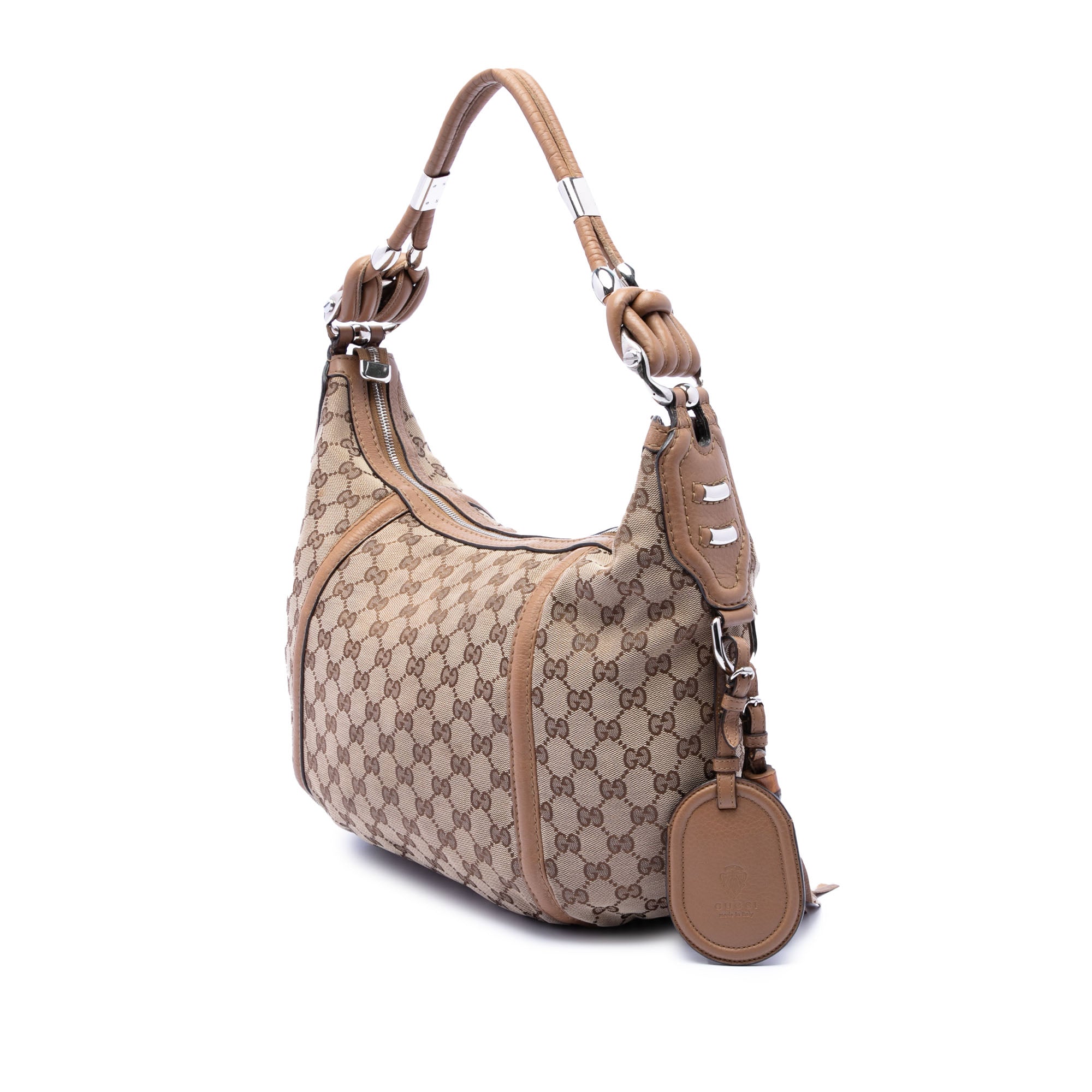 GG Canvas Techno Horsebit Hobo - Image 2