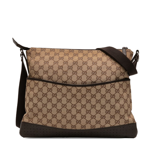GG Canvas Perforated Crossbody - Image 1