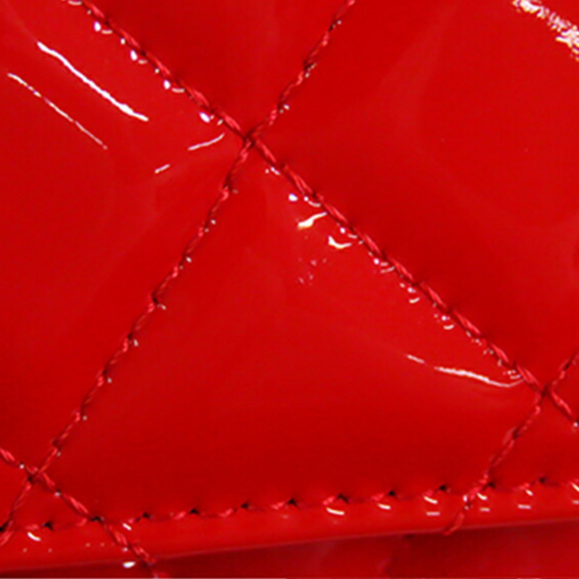 Medium Classic Patent Double Flap - Image 8