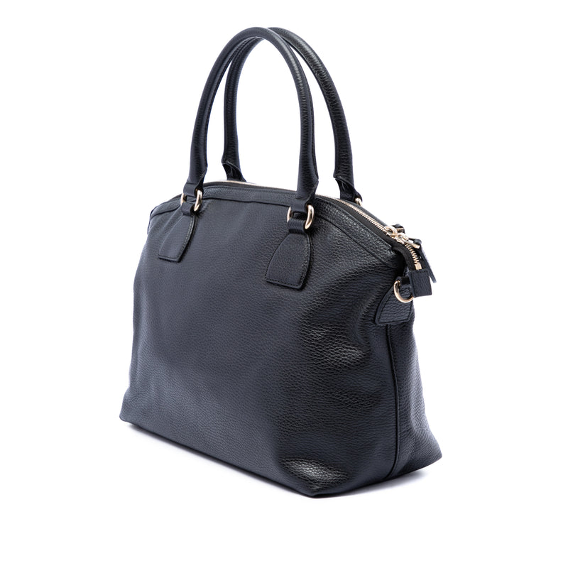 Medium Calfskin GG Charm Dome Satchel - Image 2