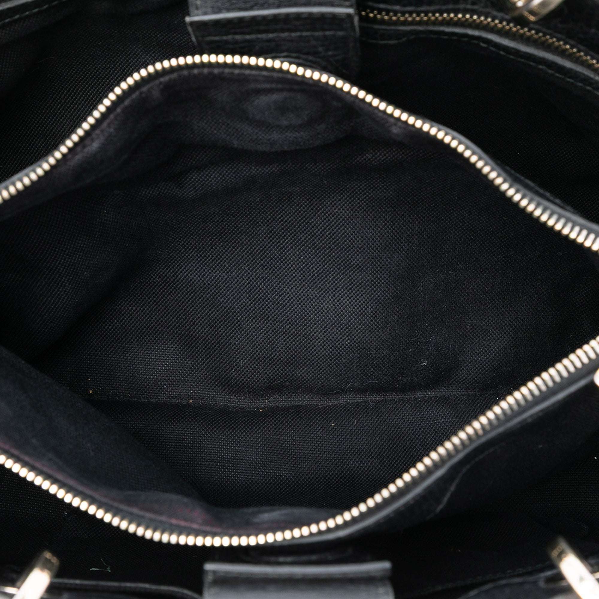 Medium Calfskin Bamboo Shopper Satchel - Image 4