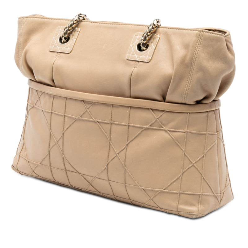 Lambskin Cannage Granville Chain Tote - Image 2