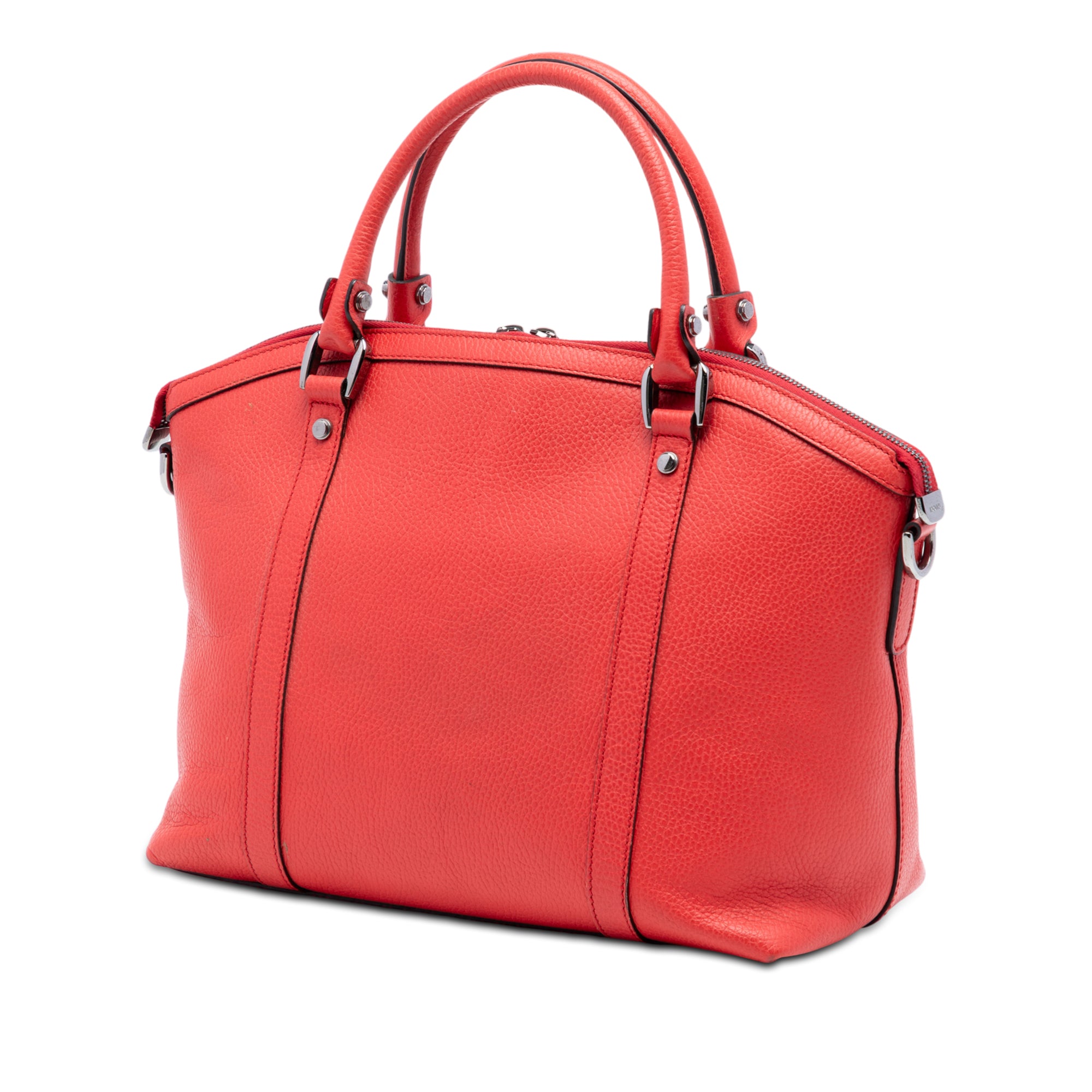 Medium Calfskin GG Charm Dome Satchel - Image 2