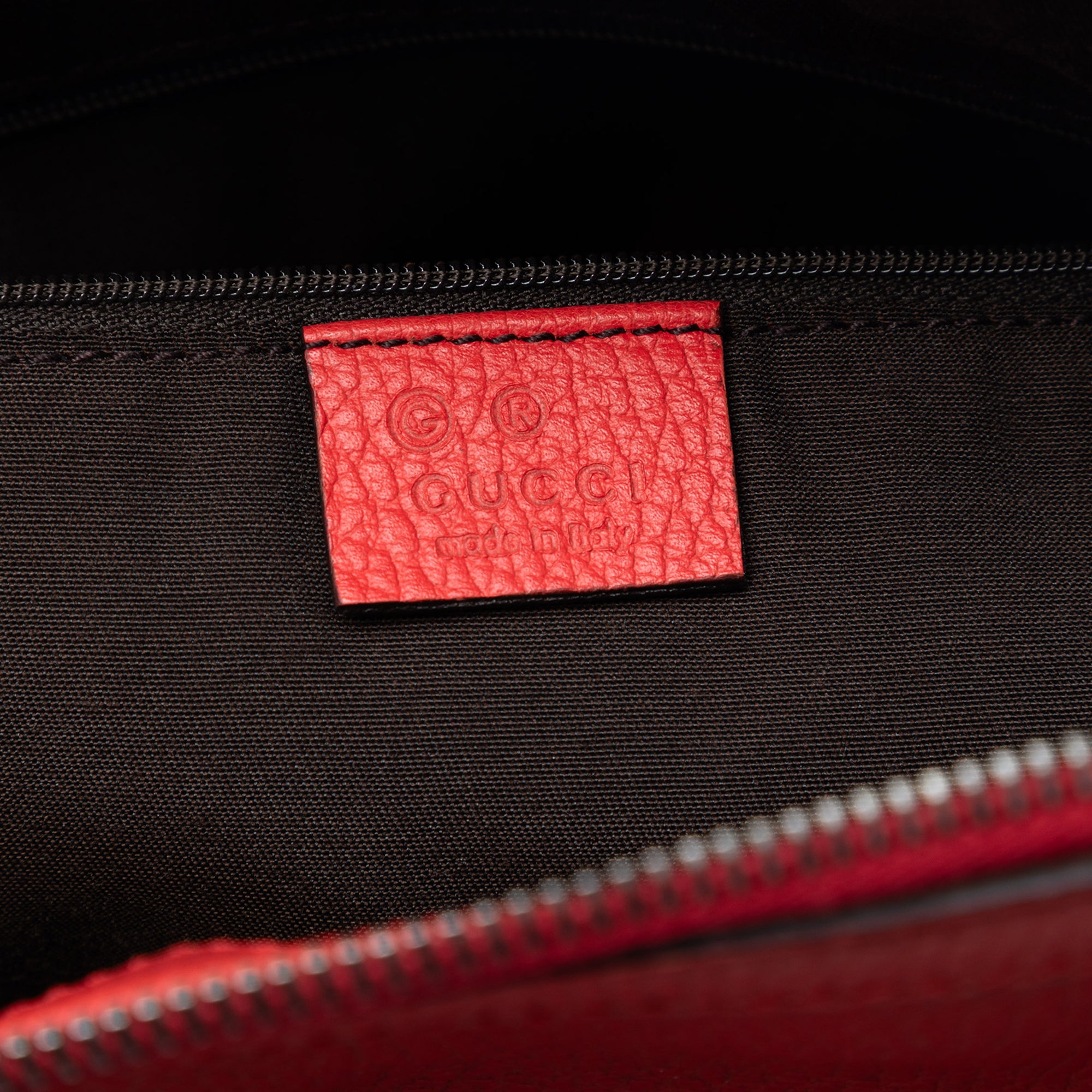 Medium Calfskin GG Charm Dome Satchel - Image 5