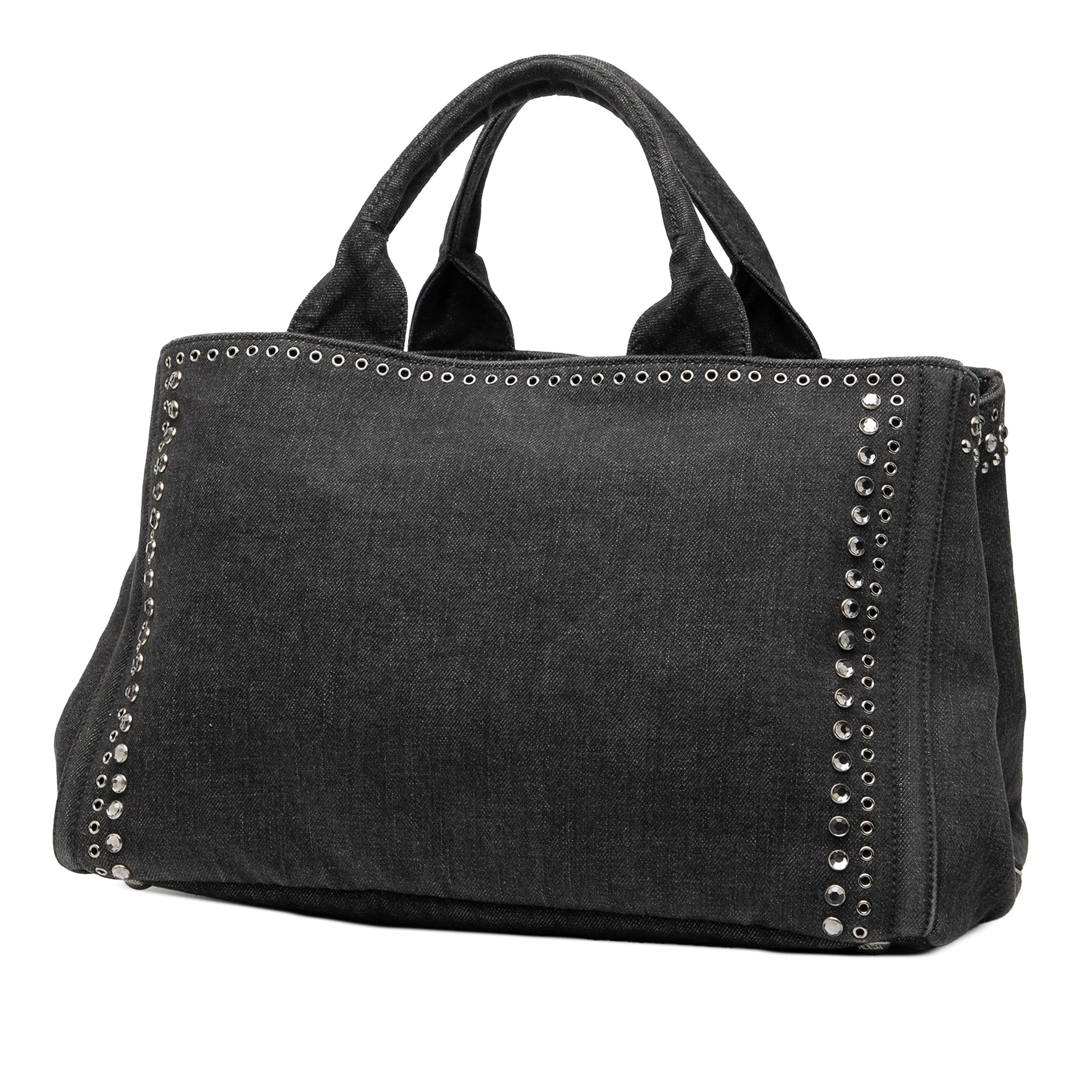 Denim Canapa Bijoux Satchel - Image 2