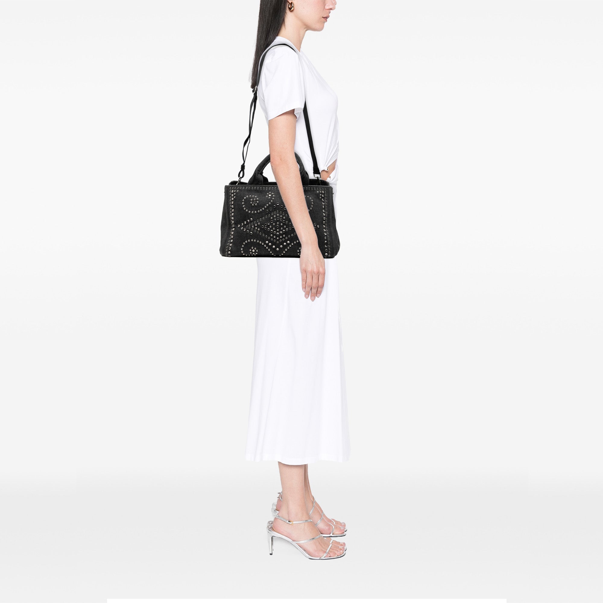 Denim Canapa Bijoux Satchel - Image 6