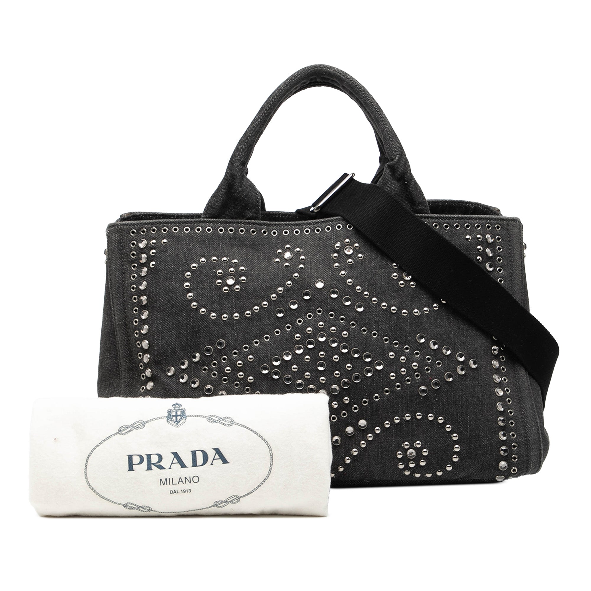 Denim Canapa Bijoux Satchel - Image 7