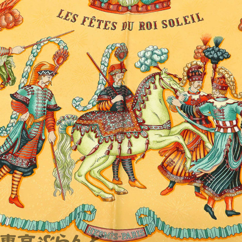 Les Fetes du Roi Soleil Silk Scarf 90 - Image 6