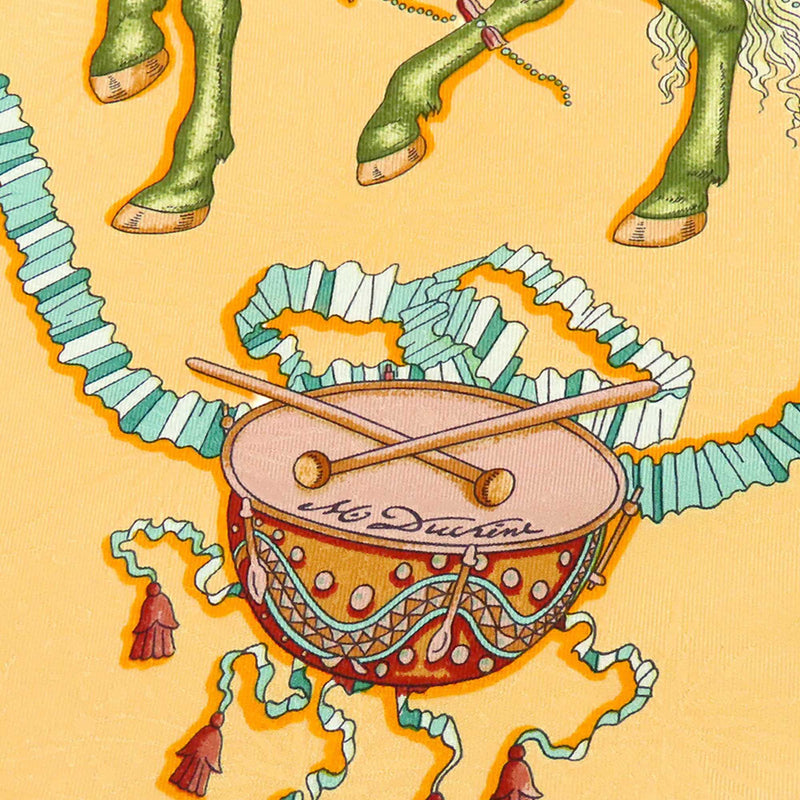 Les Fetes du Roi Soleil Silk Scarf 90 - Image 8