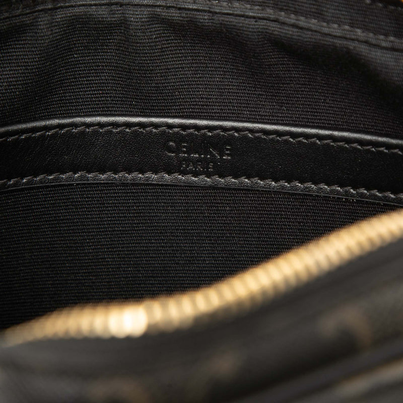 Medium Triomphe Coated Canvas Logo Crossbody - Image 5
