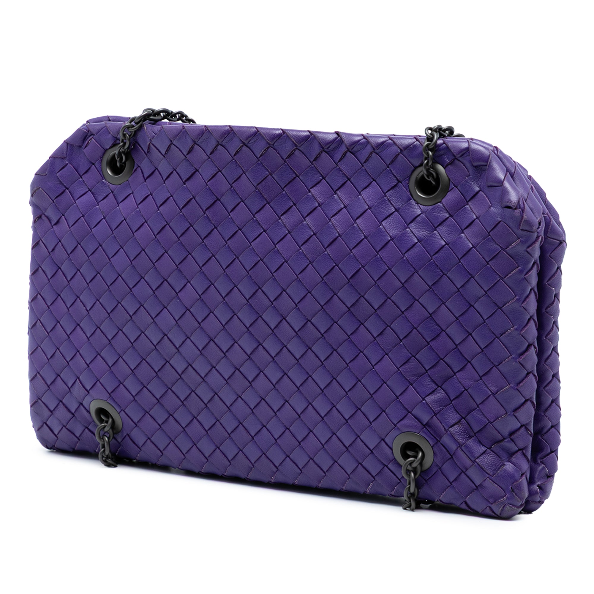 Nappa Intrecciato Duo Shoulder Bag - Image 2
