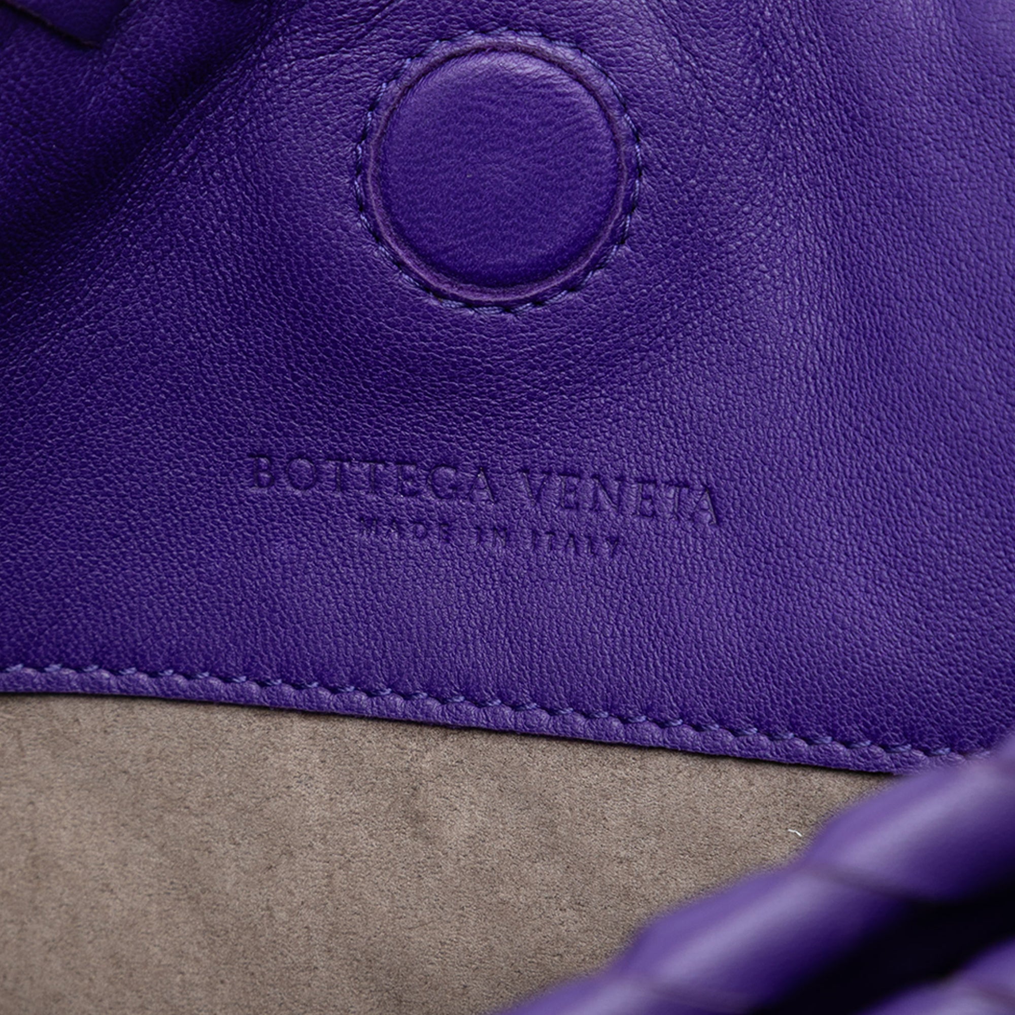 Nappa Intrecciato Duo Shoulder Bag - Image 5