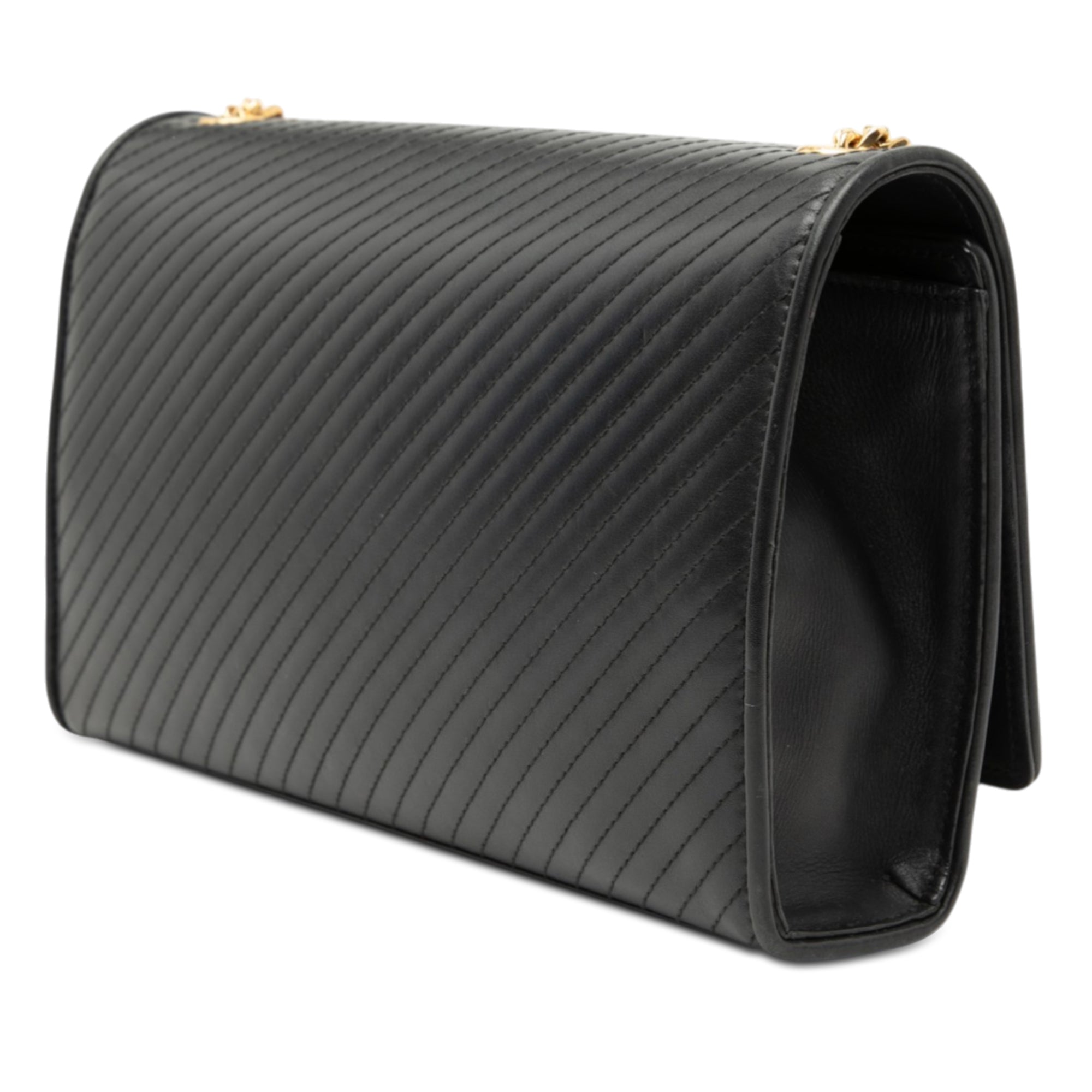 Medium Diagonal Quilted Calfskin Monogram Kate Tassel Crossbody - Image 2