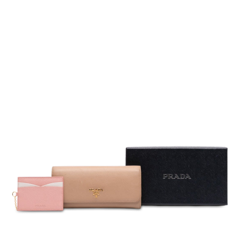 Saffiano Continental Flap Wallet - Image 7