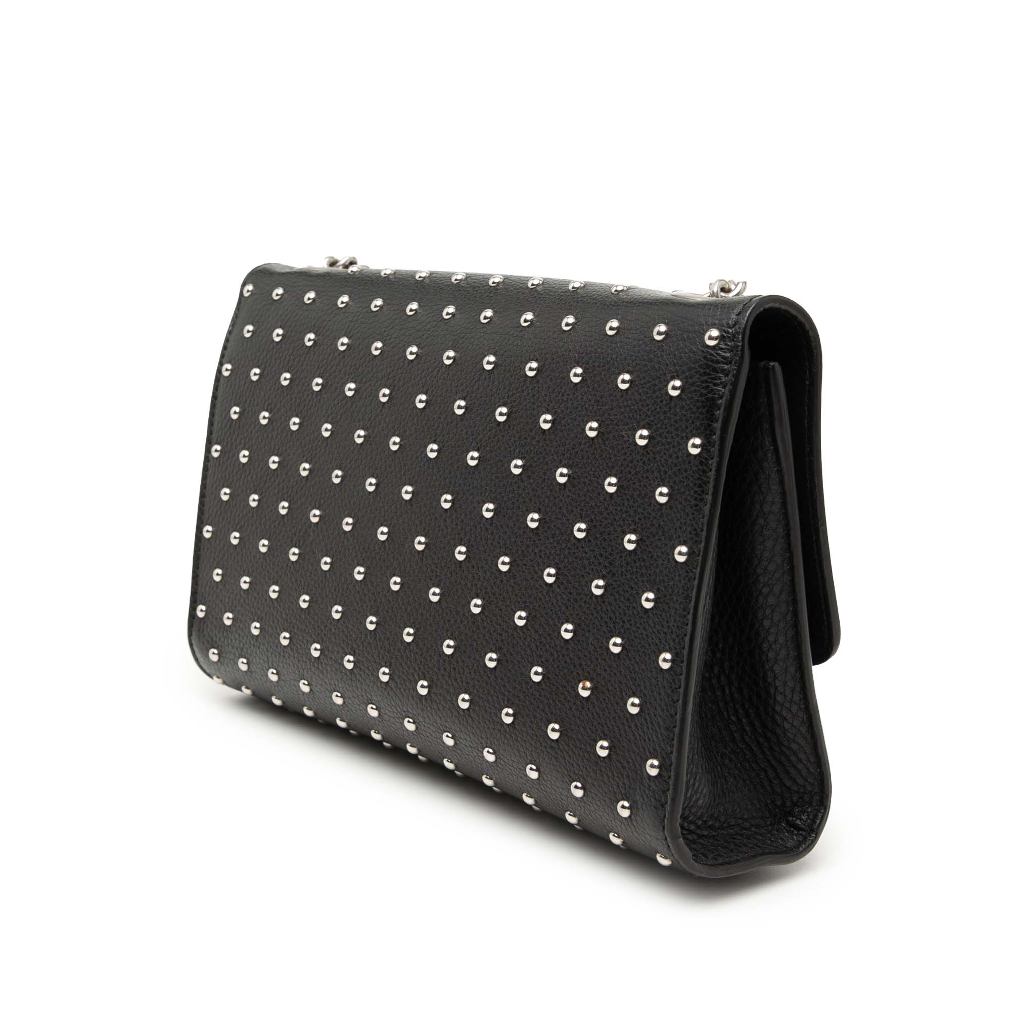 Medium Studded Leather Miss Bamboo Crossbody - Image 2