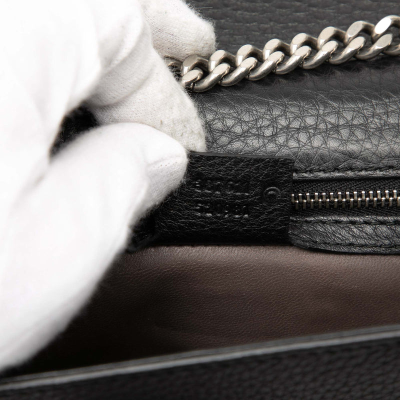 Medium Studded Leather Miss Bamboo Crossbody - Image 6