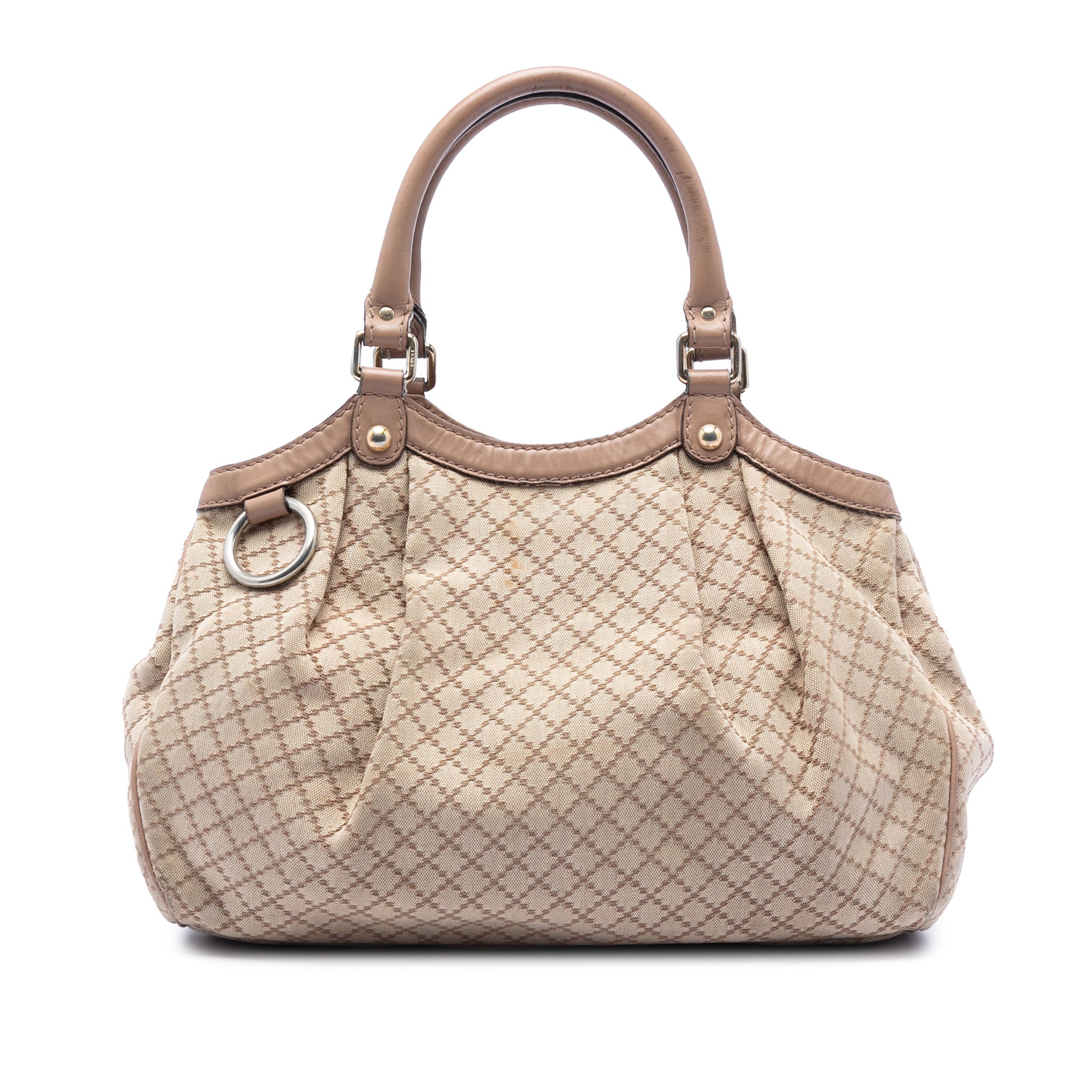 Medium Diamante Canvas Sukey Tote - Image 1
