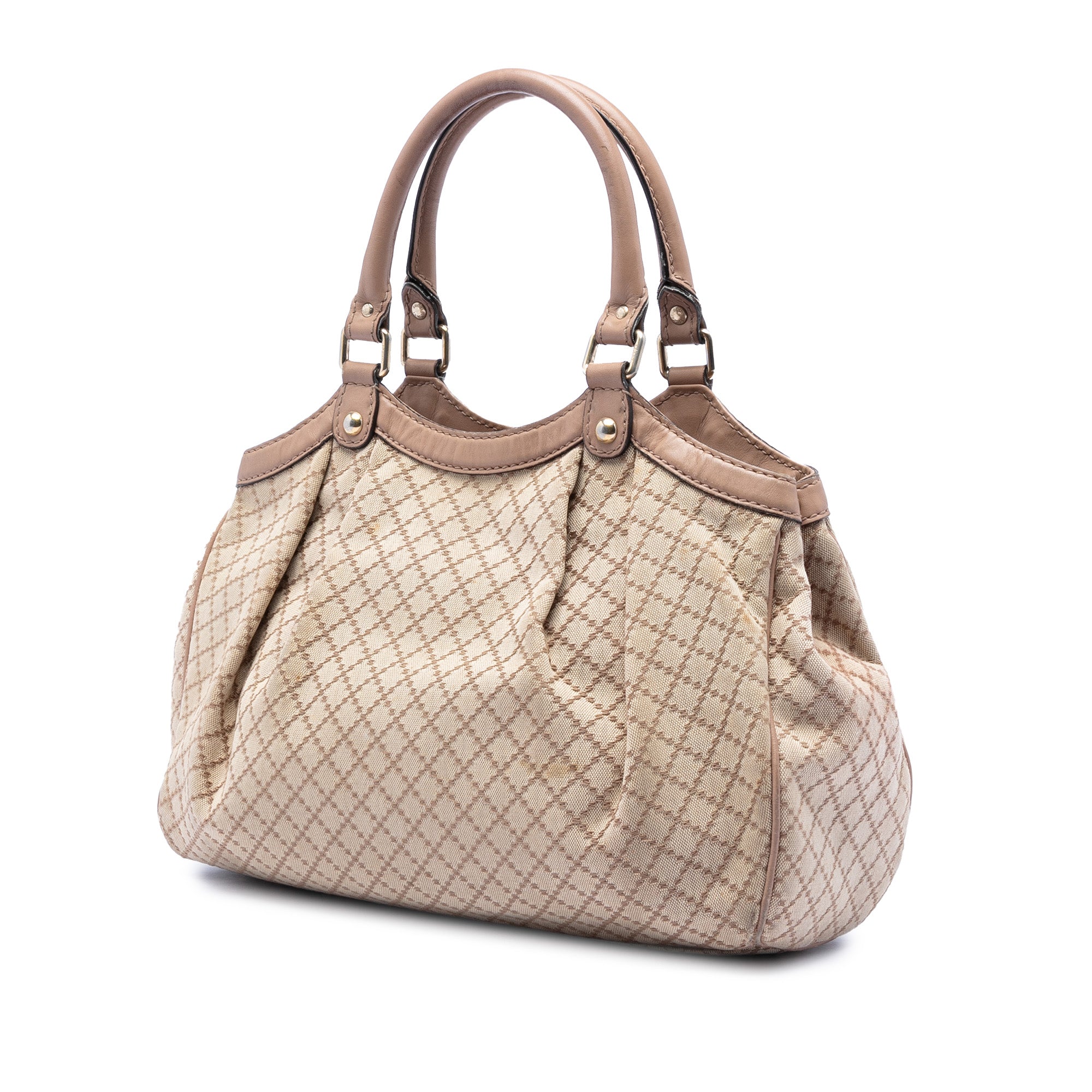Medium Diamante Canvas Sukey Tote - Image 2