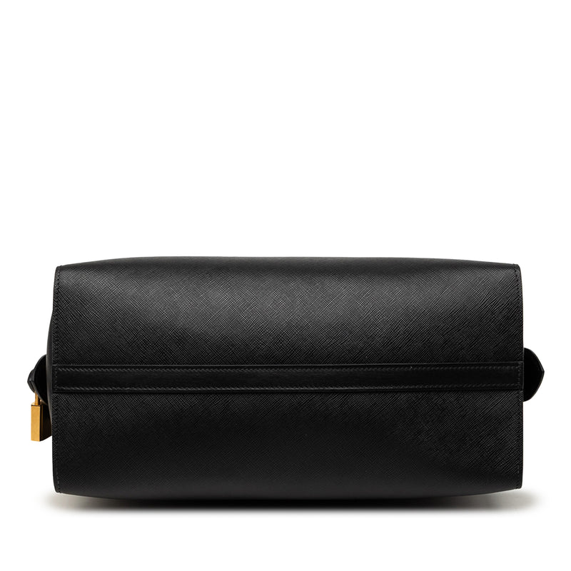 Bicolor Saffiano and City Calf Esplanade Satchel - Image 3