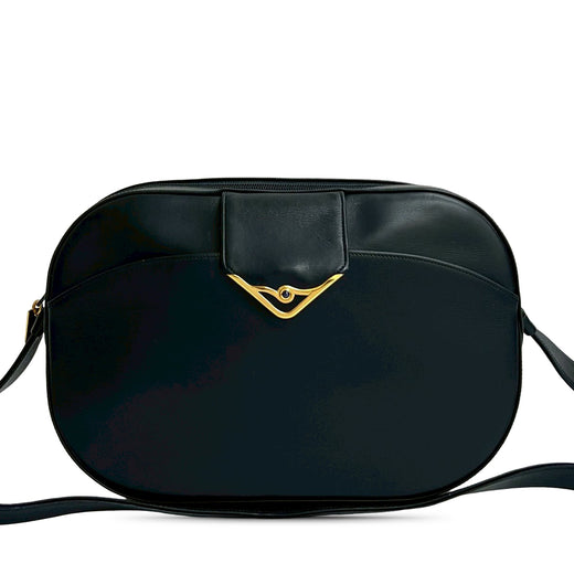 Leather Sapphire Crossbody - Image 1