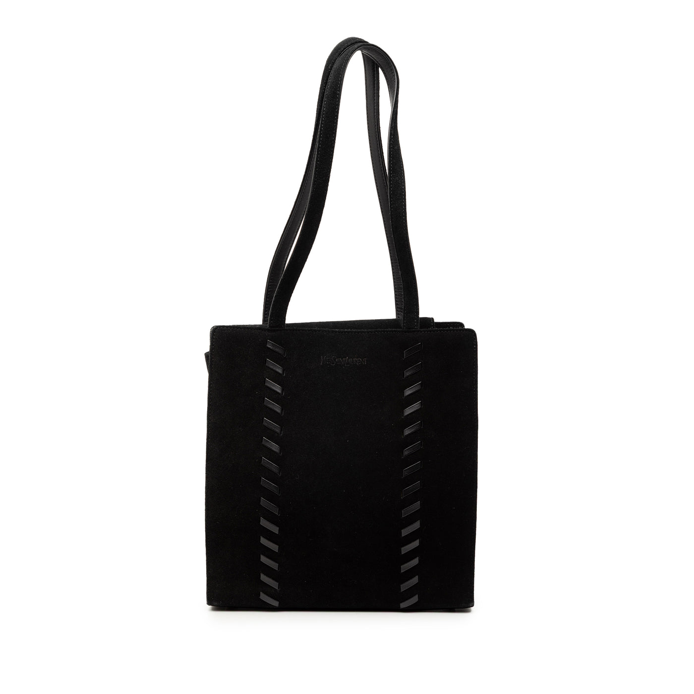Suede Stitch Tote - Image 1