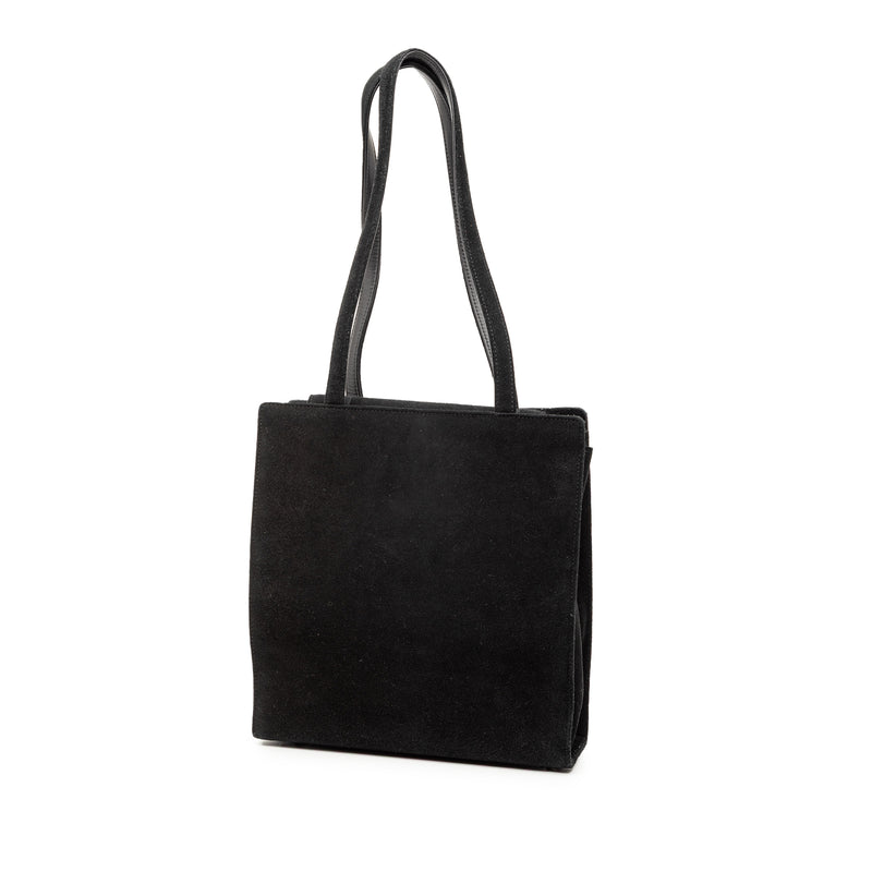 Suede Stitch Tote - Image 2