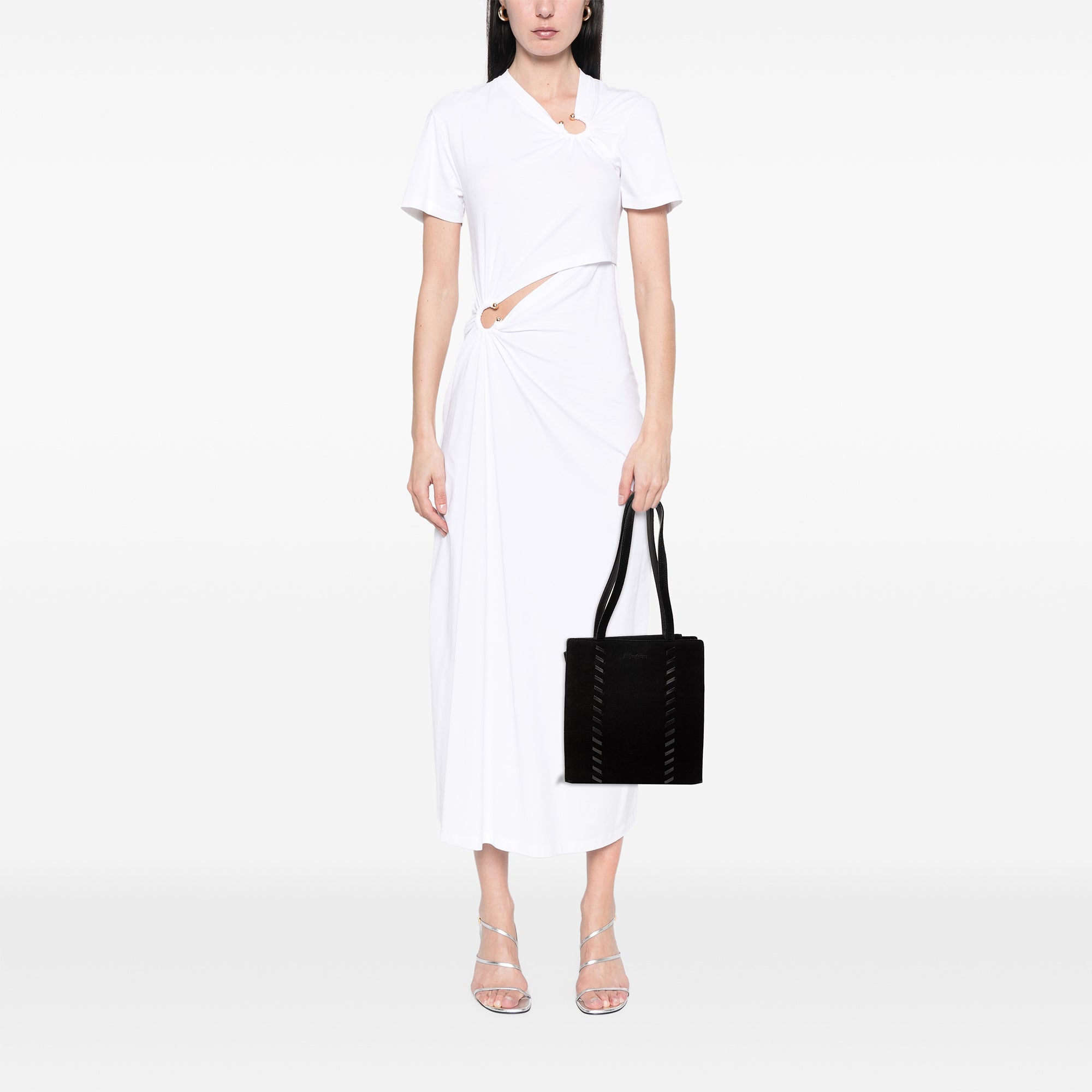 Suede Stitch Tote - Image 6