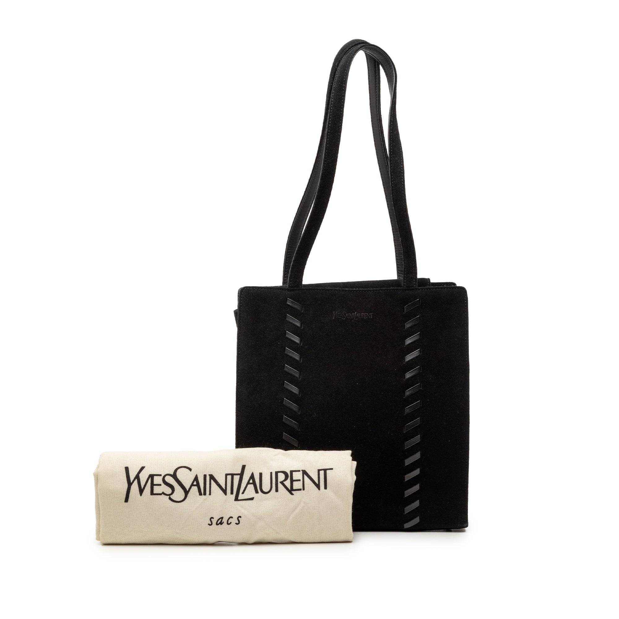 Suede Stitch Tote - Image 7