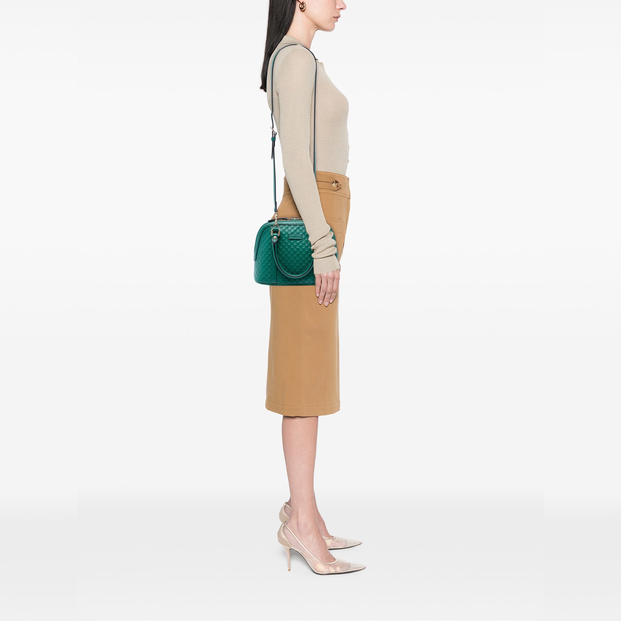 Mini Microguccissima Dome Satchel - Image 7