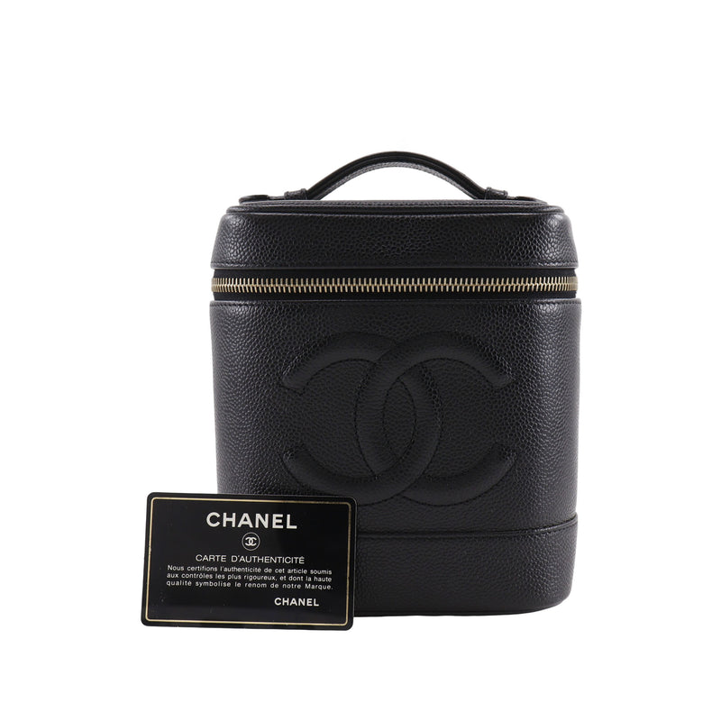 CC Caviar Vanity Bag - Image 19