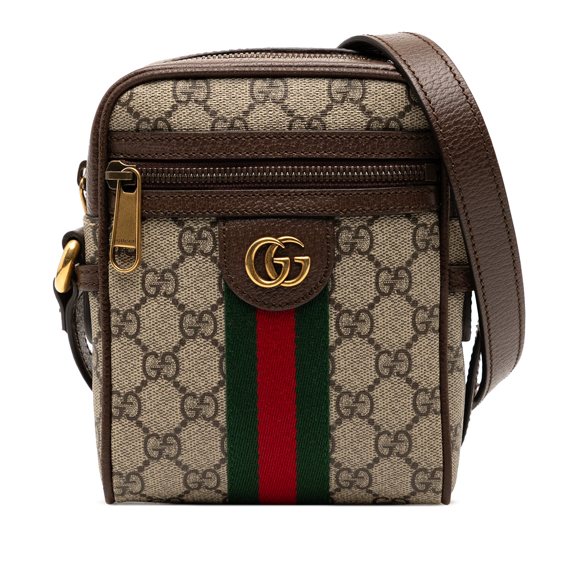 Mini GG Supreme Web Ophidia Crossbody - Image 1