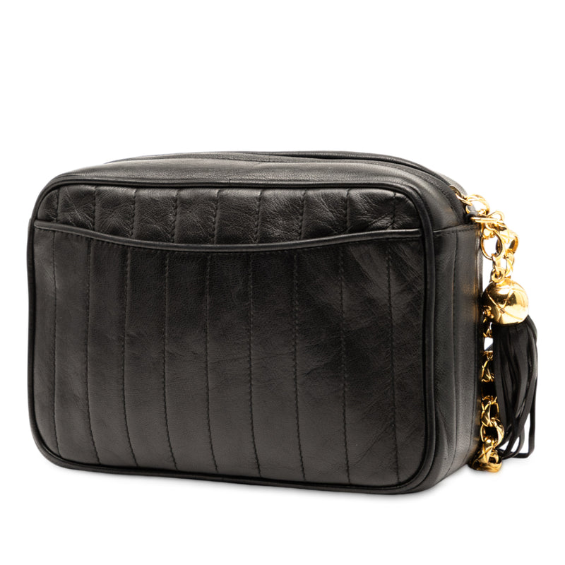 CC Quilted Lambskin Tassel Camera Bag - Image 2