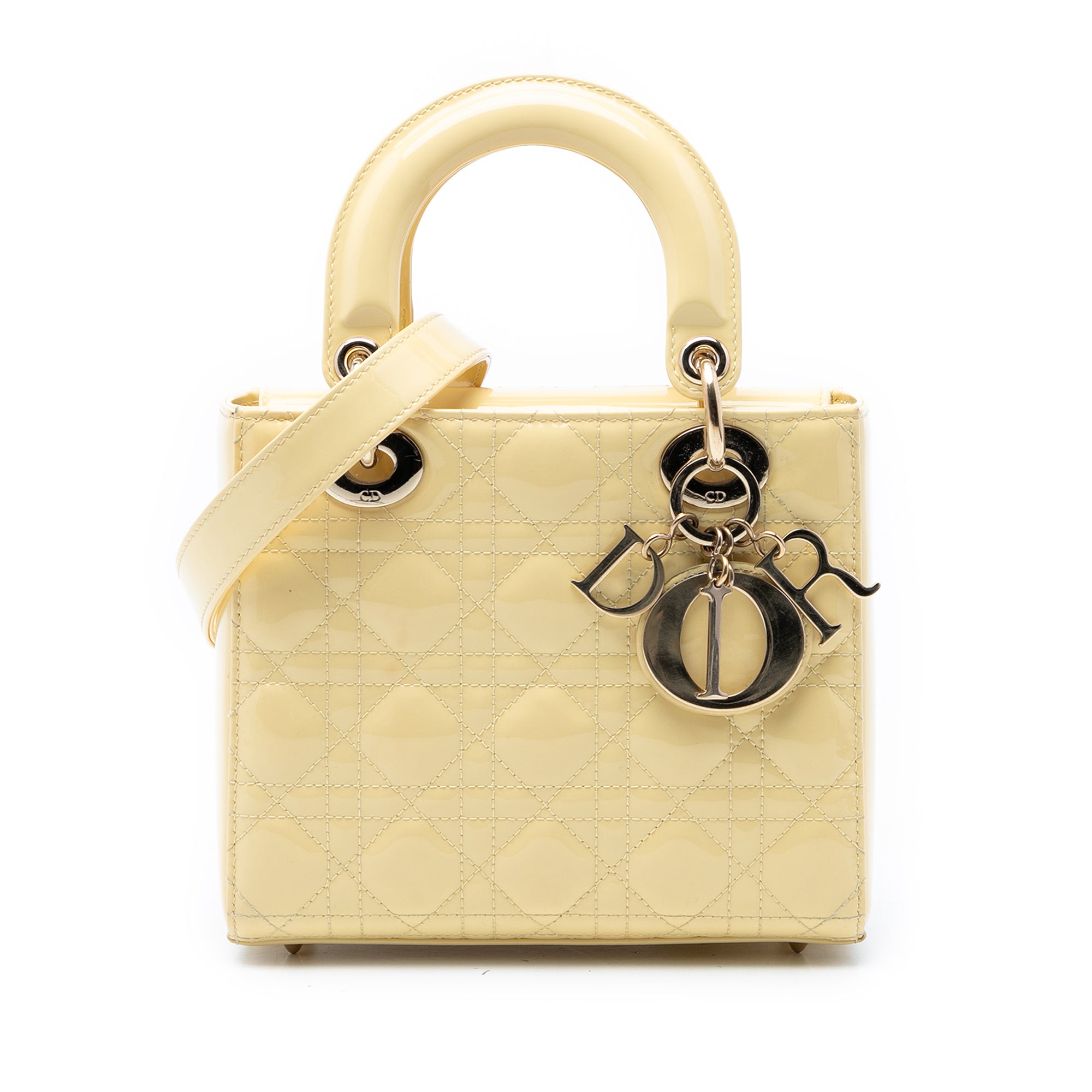 Small Patent Cannage Lady Dior - Image 1