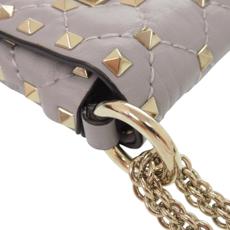 Lambskin Rockstud Spike Phone Case Crossbody - Image 12