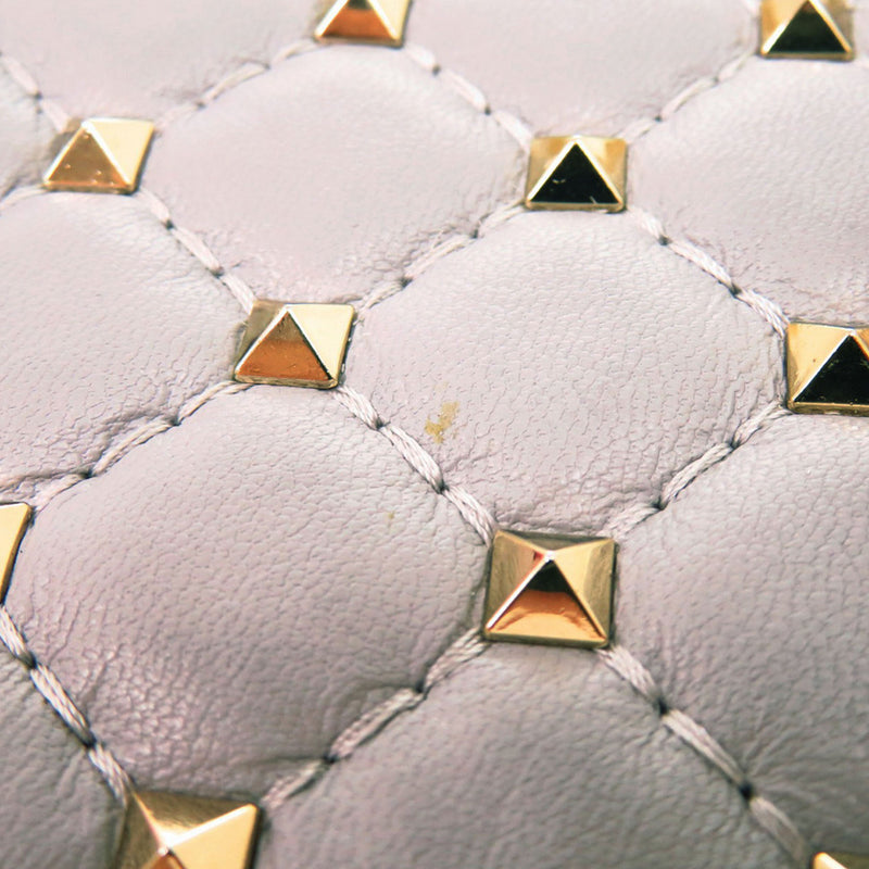 Lambskin Rockstud Spike Phone Case Crossbody - Image 8